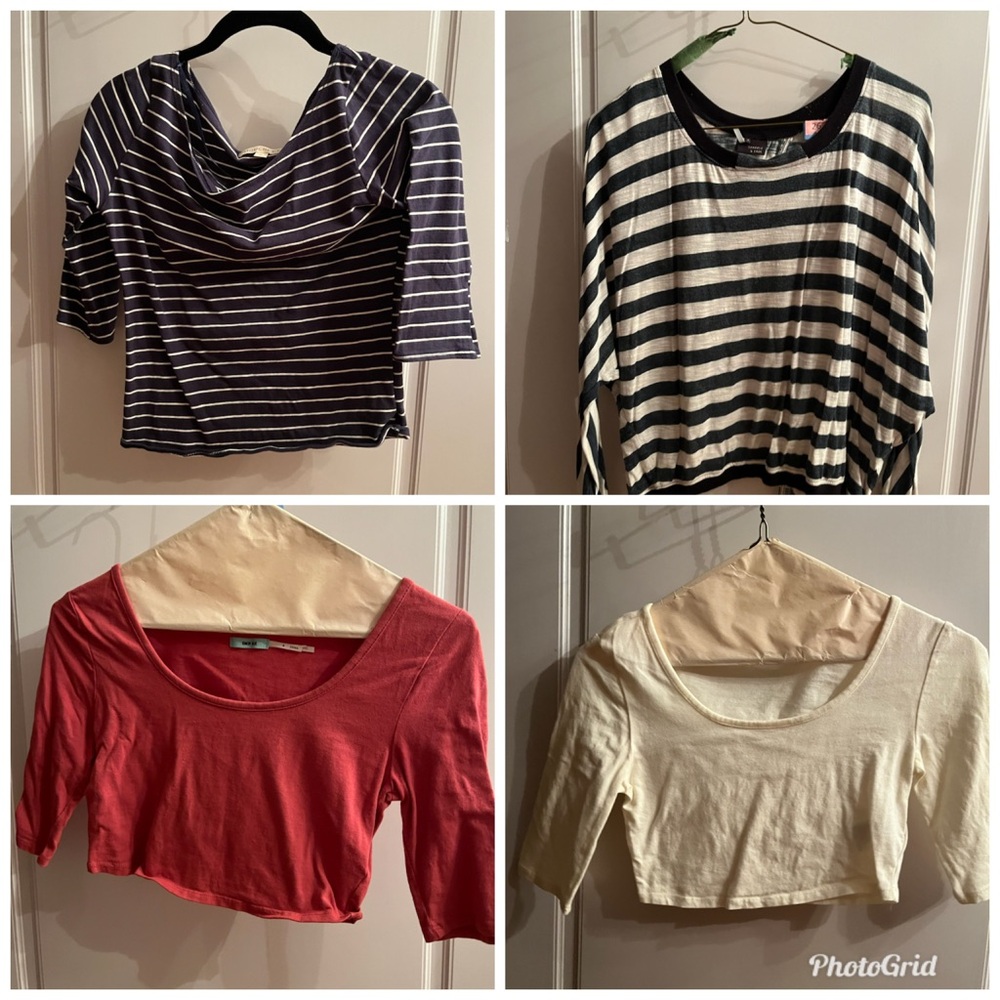Urban Outfitters Lot Of 4 Tops Tees Sz Small
